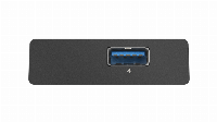 USB хъб D-Link DUB-1340/E със захранване, USB 3.0, Черен