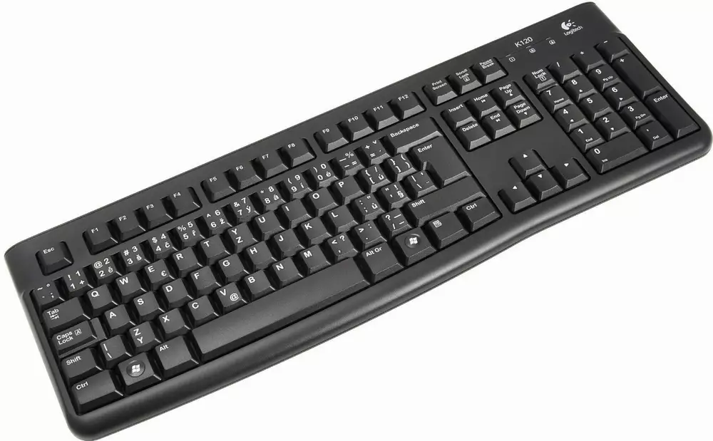 Kлавиатура Logitech K120 Black BDS