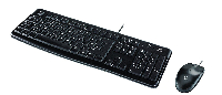 Kомплект клавиатура с мишка Logitech MK120 Black