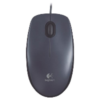 Мишка Logitech M100 Black Optical Wired Mouse - 910-005003