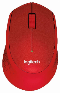 Мишка LOGITECH M330 Silent Plus Red - 910-004911