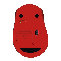 Мишка LOGITECH M330 Silent Plus Red - 910-004911