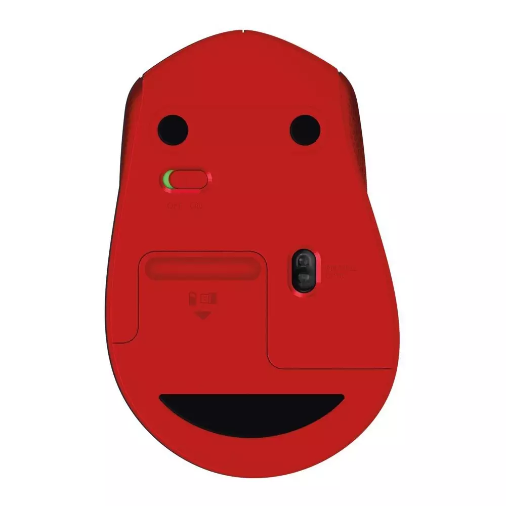 Мишка LOGITECH M330 Silent Plus Red - 910-004911