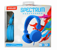 Слушалки с микрофон MAXELL HP SPECTRUM, SMS-10S, Blue
