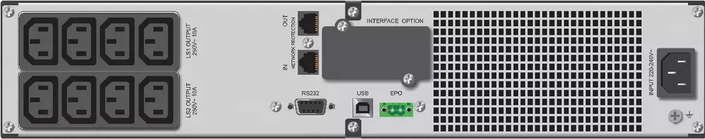 UPS POWERWALKER VI 1500RT HID LCD, 1500VA, Line Interactive