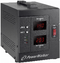 Стабилизатор POWERWALKER AVR 1500 SIV, 1500VA