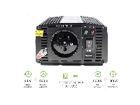 Инвертор GREEN CELL 24V/500W