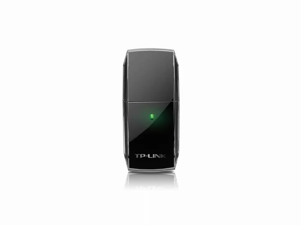Безжичен адаптер TP-LINK Archer T2U, AC600, Dual band, USB, вградена антена