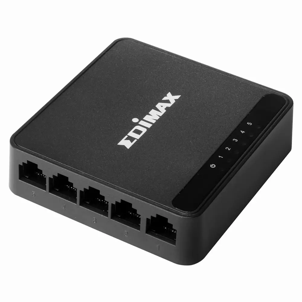 Суич EDIMAX ES-3305P V3, 5 портов, 10/100 Mbps
