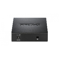 Суич D-Link DGS-105/E, 5 портов, 10/100/1000, Gigabi, метален корпус