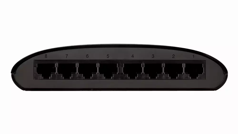 Суич D-Link DES-1008D/E, 8 портов 10/100, Desktop