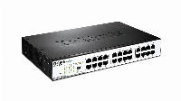 Суич D-Link DGS-1024D/E, 24 портов 10/100/1000, Desktop, rack mount