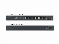 Суич ZYXEL GS1900-24HP, 24 портов управляем PoE, за монтаж в шкаф