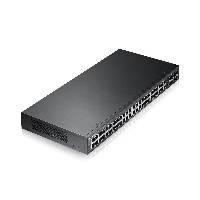 Суич ZYXEL GS1920-48, 44х GbE порта, 4х Combo порта SFP/RJ-45, управляем, за монтаж в шкаф