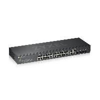 Суич ZYXEL GS1920-24V2, 24 портов Gigabit Smart-Managed,Fanless, за монтаж в шкаф