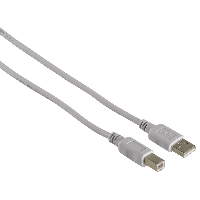 Кабел HAMA 34694 USB-A мъжко - USB-B мъжко, 1.5 м, Стандарт
