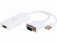 Аудио видео адаптер j5create JDA214 VGA към HDMI