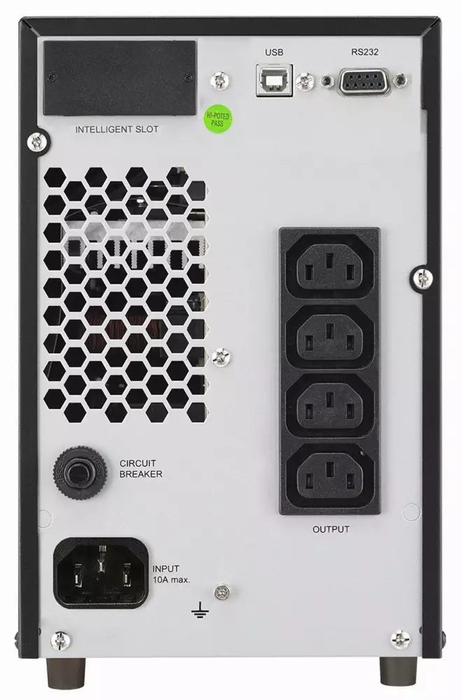 UPS FSP Group Champ Tower 2000VA 1800W OnLine LCD 4xIEC
