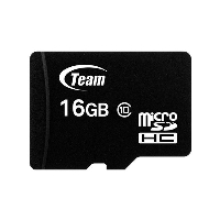 Карта памет TEAM micro SDHC, 16GB, Class 10 с SD адаптер