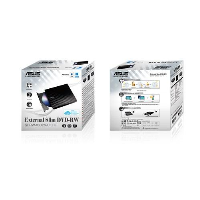 Външно USB DVD записващо устройство ASUS SDRW-08D2S-U LITE, USB 2.0, черно
