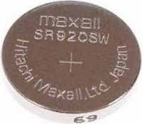 Бутонна батерия сребърна MAXELL SR-920 SW /370/371/AG6  1.55V