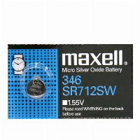 Бутонна батерия сребърна MAXELL SR-712 SW 1.55V  / 346