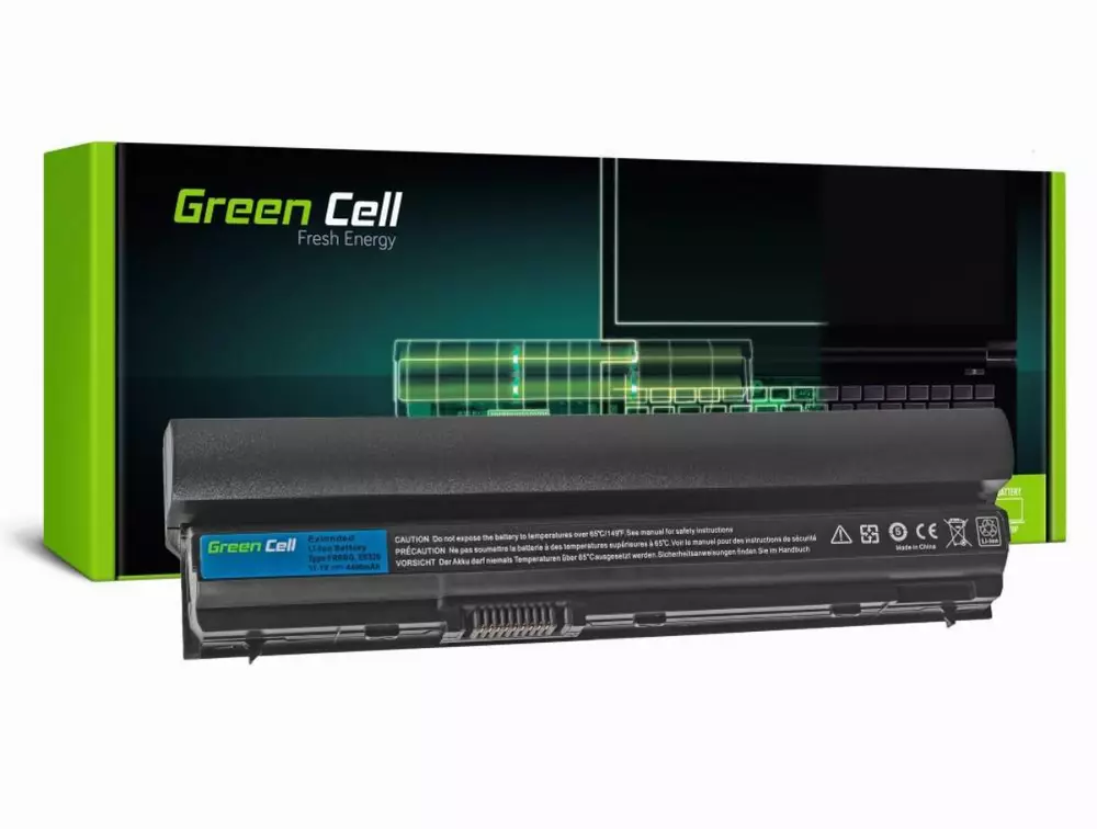 Батерия  за лаптоп Dell Latitude E6220 E6230 E6320 E6320  11.1V 4400mAh GREEN CELL