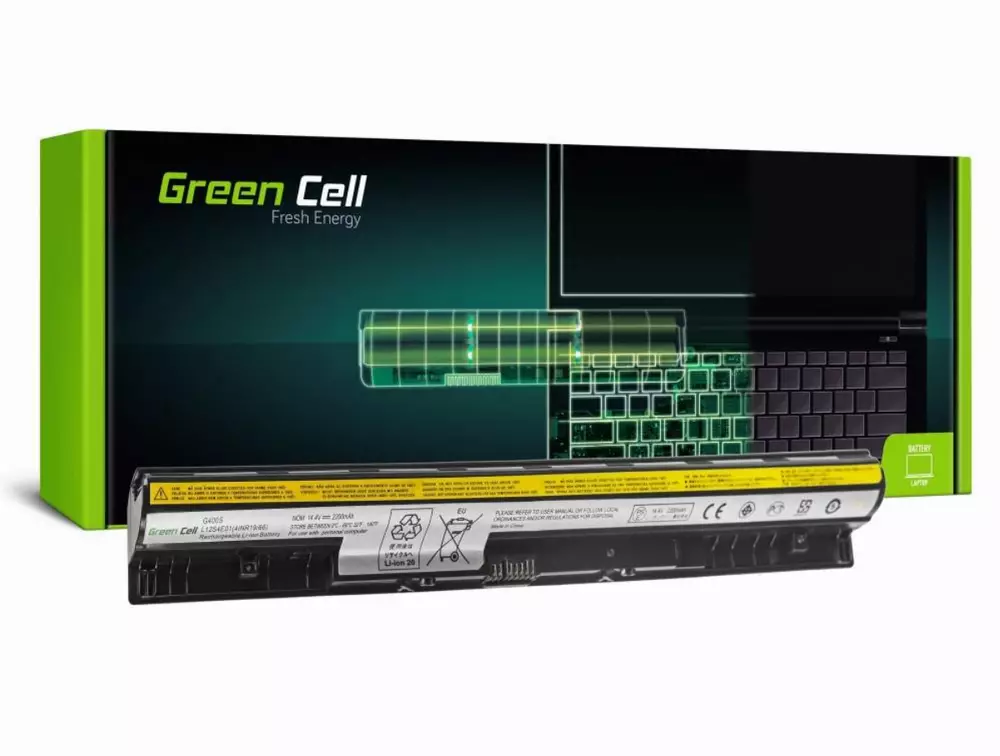 Батерия  за лаптоп IBM Lenovo IdeaPad Z710 14.8V 2200mAh GREEN CELL