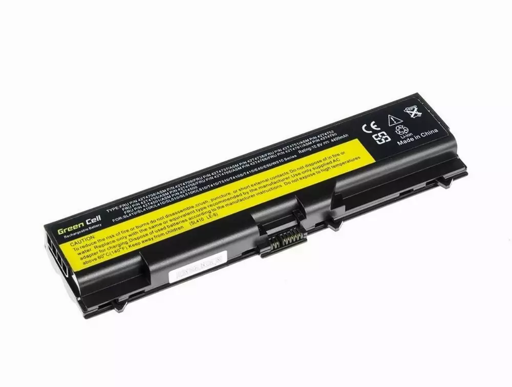 Батерия  за лаптоп IBM Lenovo ThinkPad T410 T420 T510 T520 W510 Edge 14 15 E525 10.8V 4400mAh GREEN CELL