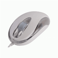 Мишка A4 BW-9 Silver