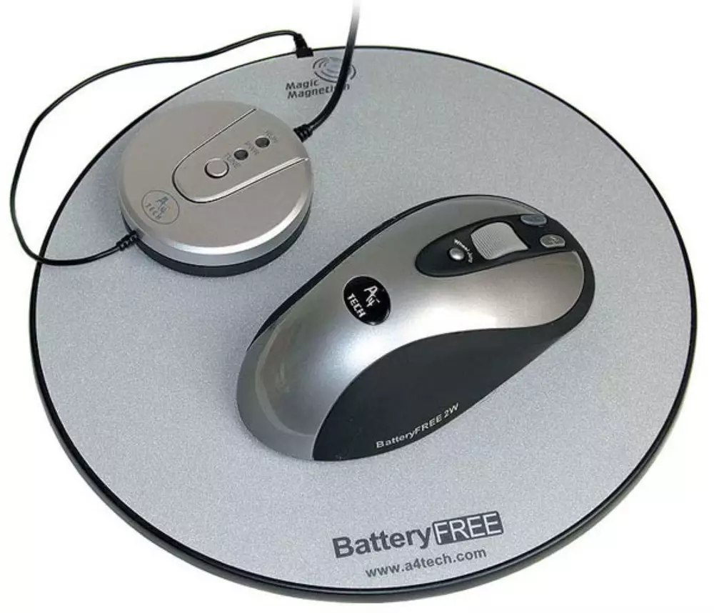 Мишка A4 NB-90D Optical Wireless Mouse Silver
