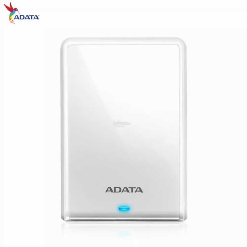 Външен диск ADATA HV620S 1TB USB 3.0 White - AHV620S-1TU31-CWH
