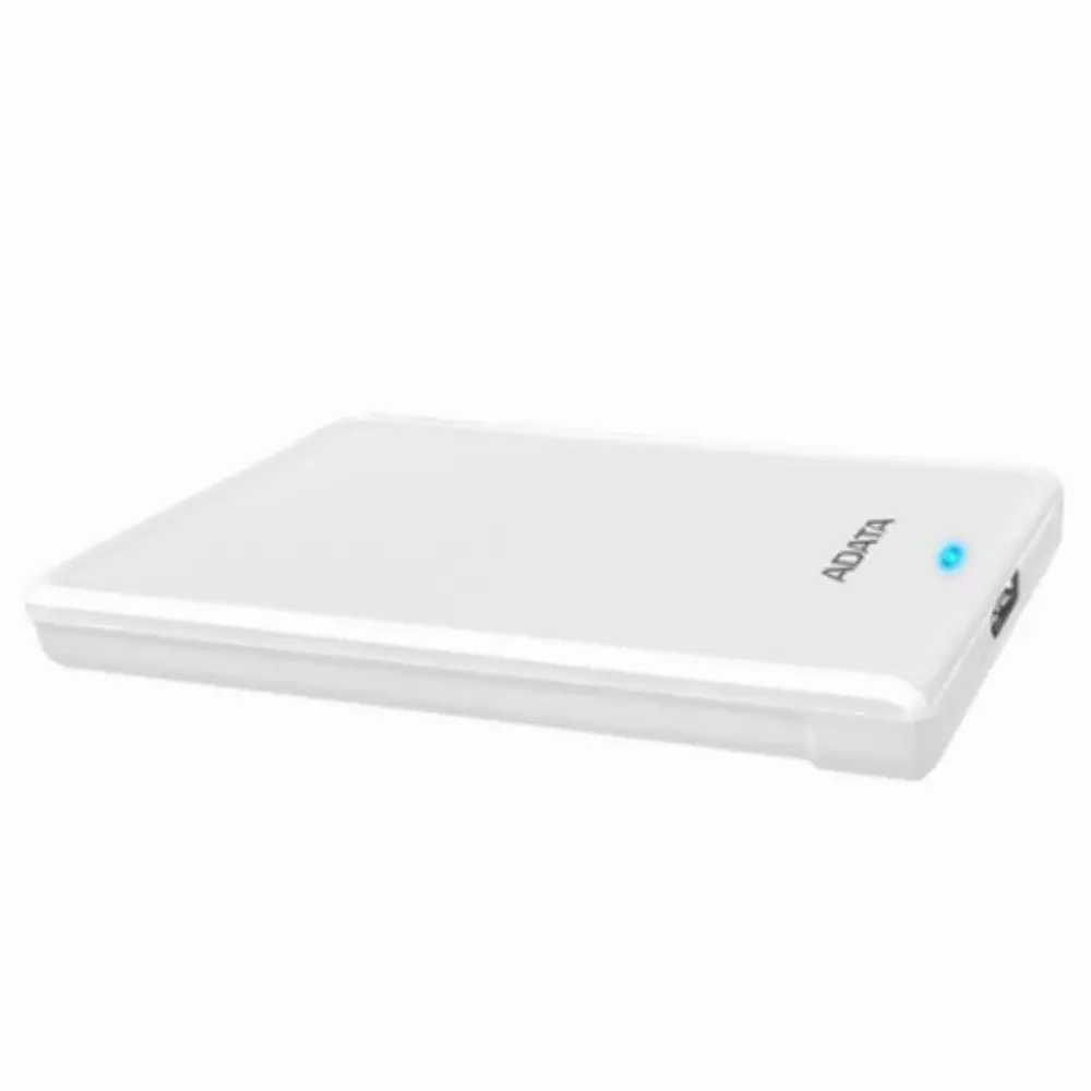 Външен диск ADATA HV620S 1TB USB 3.0 White - AHV620S-1TU31-CWH