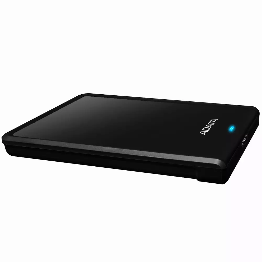Външен диск ADATA HV620S 2TB Slim 2.5" USB 3.0 Black - AHV620S-2TU31-CBK