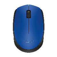 Мишка Logitech M171 Optical Wireless Безжична Blue - 910-004640