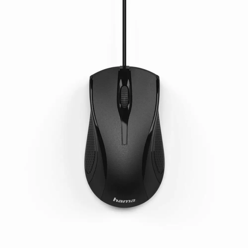 Мишка HAMA MC-200 Optical Wired Black