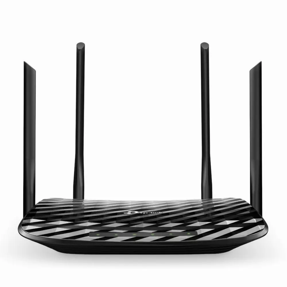 Безжичен рутер TP-Link Archer C6 AC1200, Dual band, 5xGbE, MU-MIMO