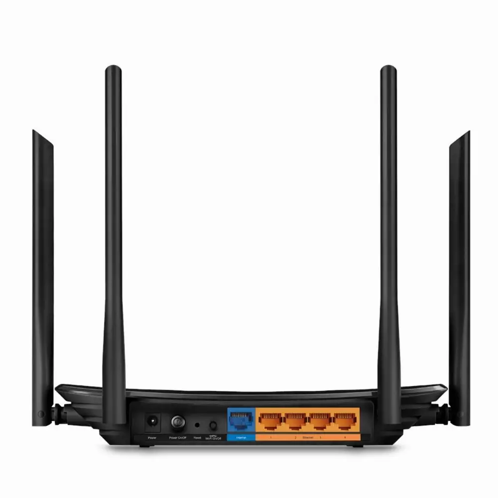 Безжичен рутер TP-Link Archer C6 AC1200, Dual band, 5xGbE, MU-MIMO