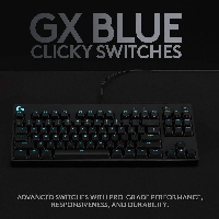 Геймърска механична клавиатура Logitech G Pro Clicky RGB 