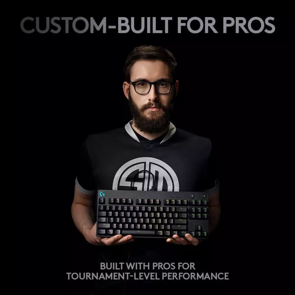 Геймърска механична клавиатура Logitech G Pro Clicky RGB 