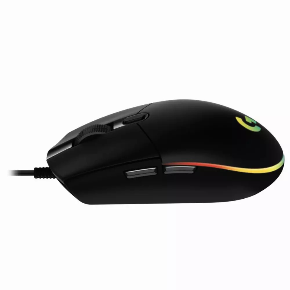 Геймърска мишка Logitech G102 LightSync RGB черна