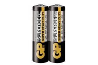 Цинк карбонова батерия GP  SUPERCELL, 15PL-S2, R6, 2 бр. в опаковка / shrink, 1.5V