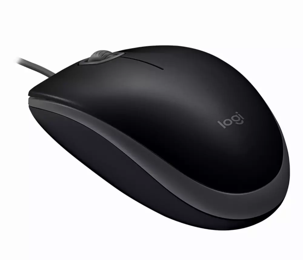 Мишка Logitech B110 Silent Black Optical Wired Mouse - 910-005508