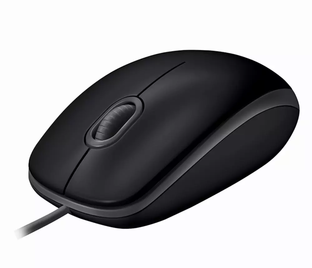 Мишка Logitech B110 Silent Black Optical Wired Mouse - 910-005508