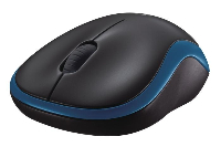 Мишка Logitech M185 Optical Wireless Безжична Blue - 910-002239