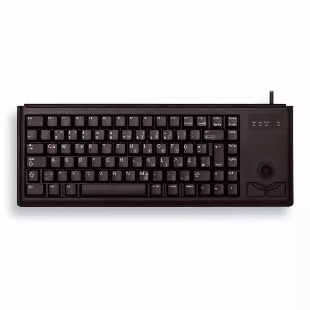 Клавиатура CHERRY G84-4400 Trackball Black