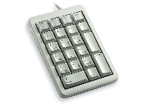 Цифрова кийпад клавиатура CHERRY G84-4700 Grey