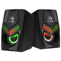Marvo тонколони Gaming Speakers 2.0 6W Rainbow backlight - MARVO-SG-118