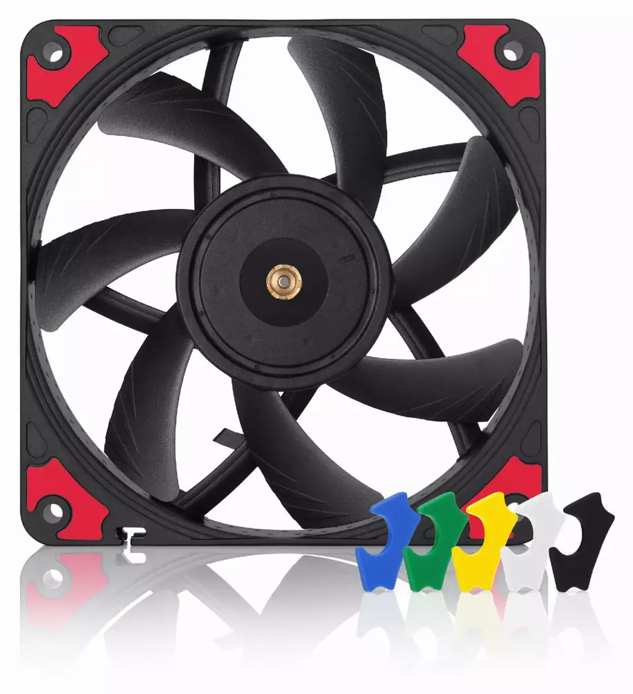 Вентилатор Noctua 120x120x15mm NF-A12x15 PWM chromax.black.swap