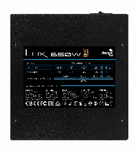 Захранване AeroCool LUX 650W 80+ Bronze PSU